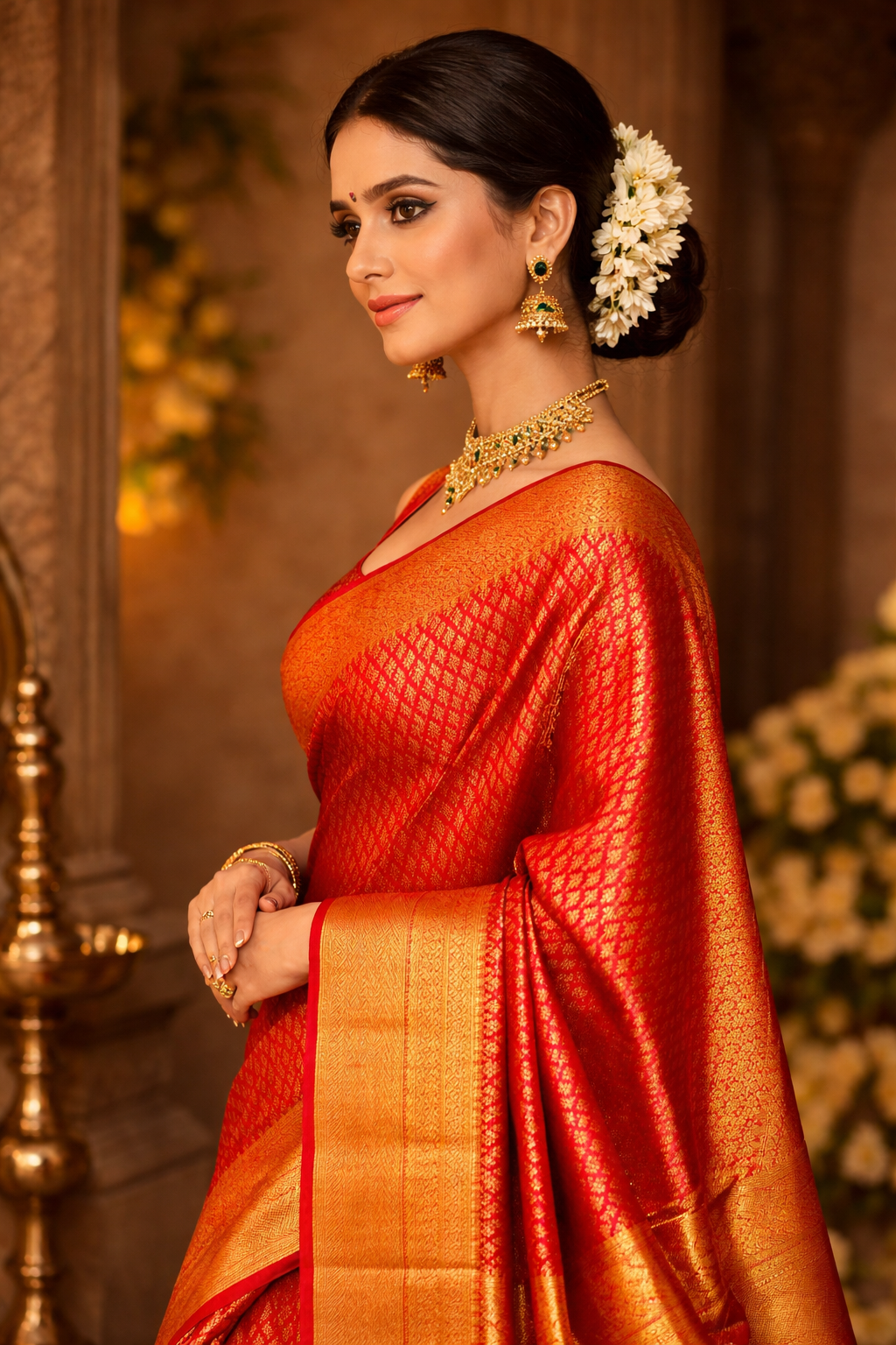 Banarasi Soft Silk Saree with Elegant Zari Weaving